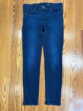 AG Mid-Rise Skinny Jeans